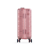Pink aluminum trolley box