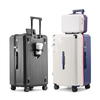DAC24041601 - Light Weight Travel Trolley Bags Suitcase Luggage Sets With Cup Holder And USB