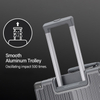 A23052901 - Carry On Aluminum Frame Travel Suitcase Luggage