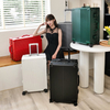 A23052901 - Carry On Aluminum Frame Travel Suitcase Luggage