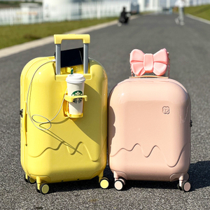 A23052906 - Multifunction Travel Bags Suitcase Luggage For Girls