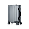 Gray aluminum trolley box